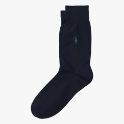 2 Pack Flat Crew Socks