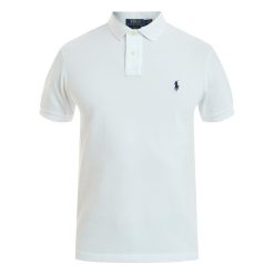 Slim Fit Mesh Polo Shirt