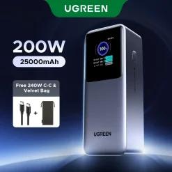 25000mAh Powerbank | 200W 2C1A Fast Charging Power Bank